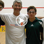 Squash Camps - Squash Campers with Coach