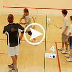 Camp Squash - Coaching Backhand Returns